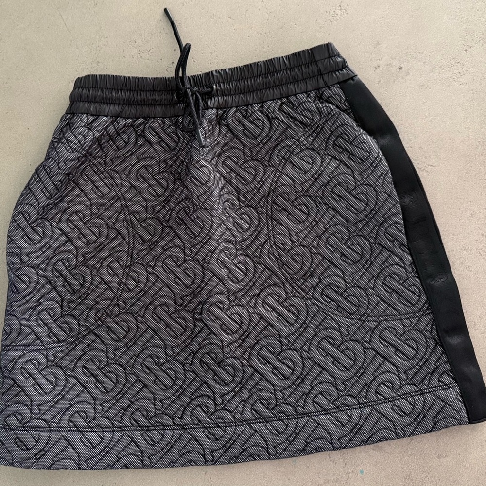 Stylish Black and Gray Women's Skirt